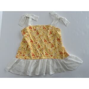 Matilda Jane Hello Lovely Flower Stand Tank Top Size 4